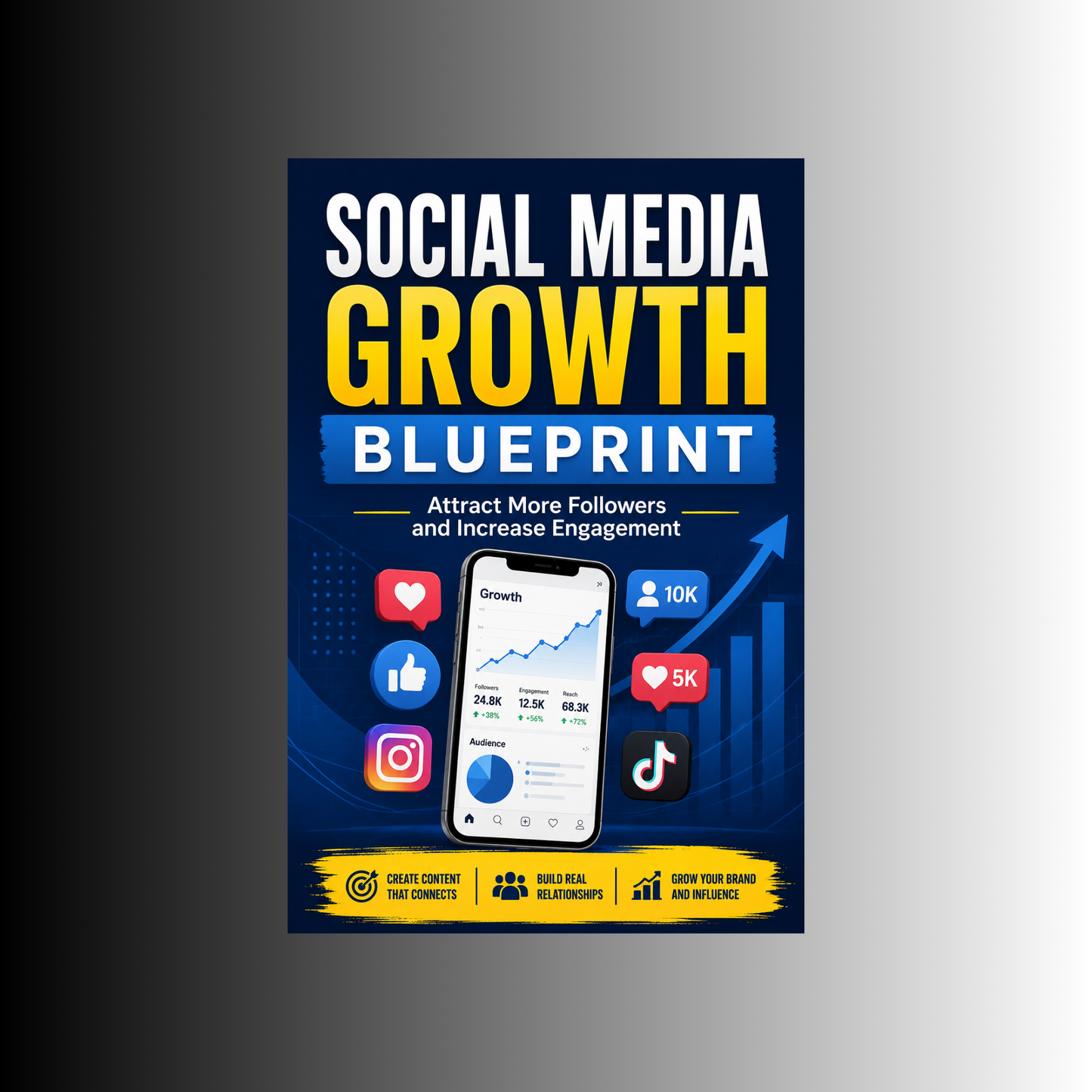 Social Media Growth Blueprint: Attract More Followers and Increase Engagement eBook (PLR)
