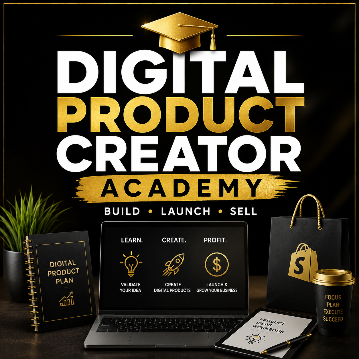Digital Product Creator Academy: Build, Launch & Sell Digital Products Online
