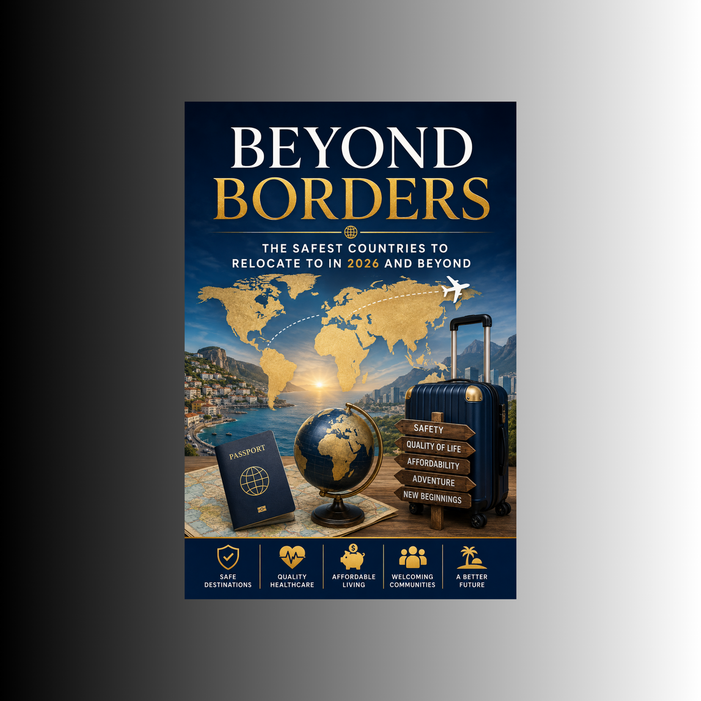 Beyond Borders: The Safest Countries to Relocate To in 2026 and Beyond eBook (PLR)